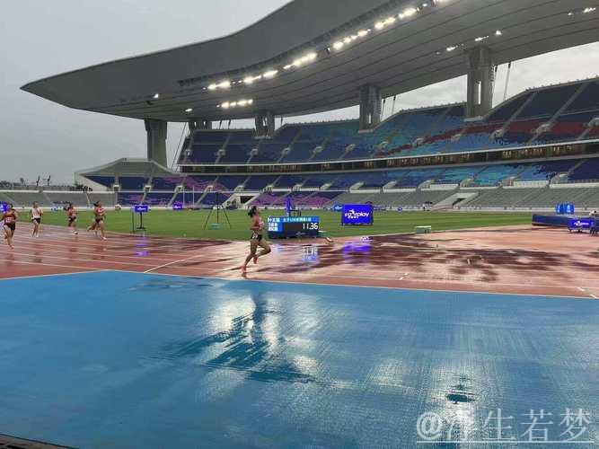 广东奥体中心迎来十五运会田径测试赛